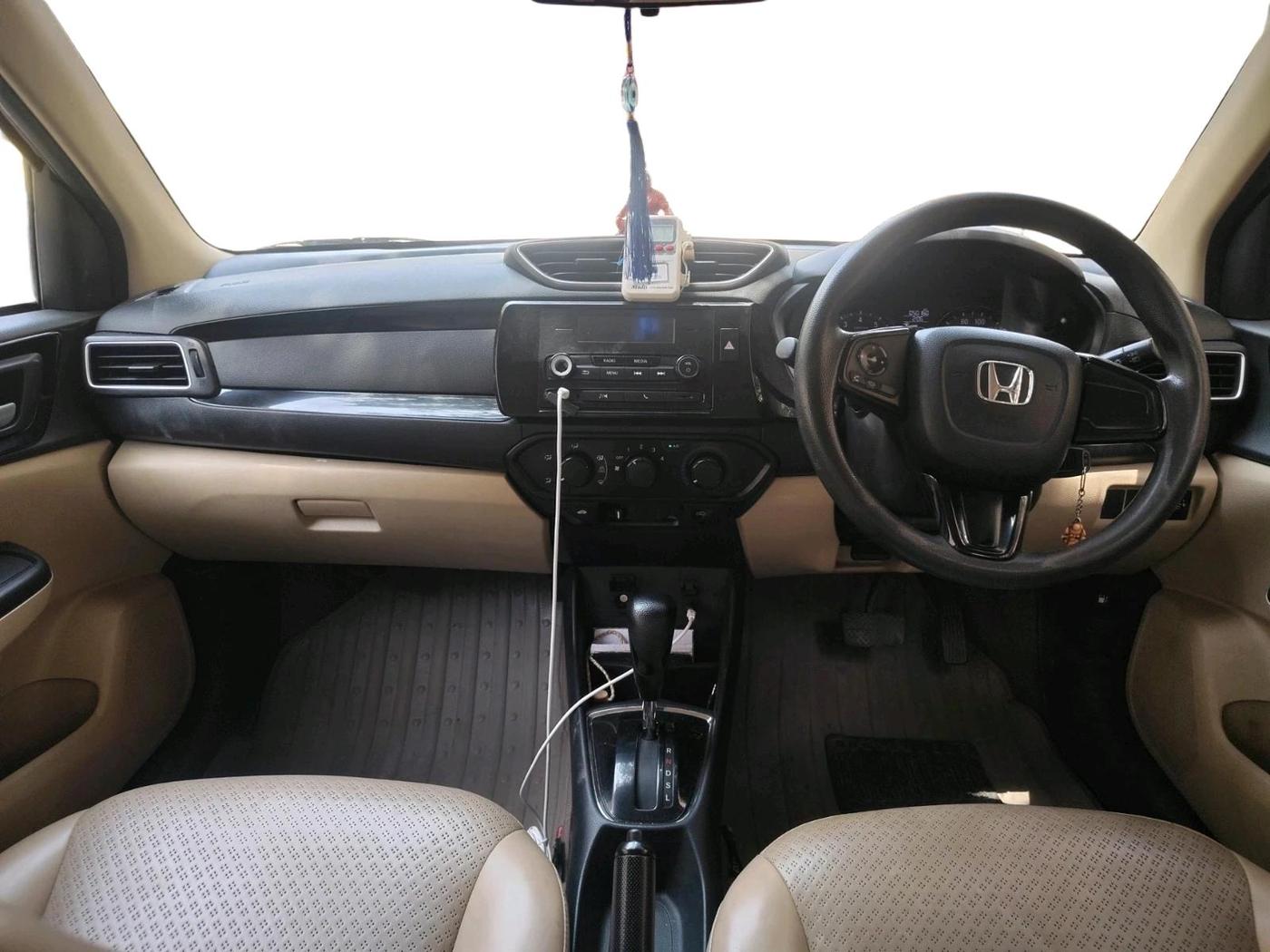 2018 Honda Amaze 1.2L I-VTEC S CVT, Petrol, Automatic, 50,160 km, interior