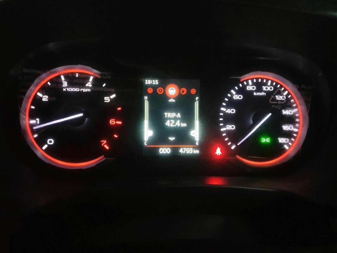 2021 Mahindra Thar LX HT PETROL 4WD MT, Petrol, Manual, 4,793 km, interior