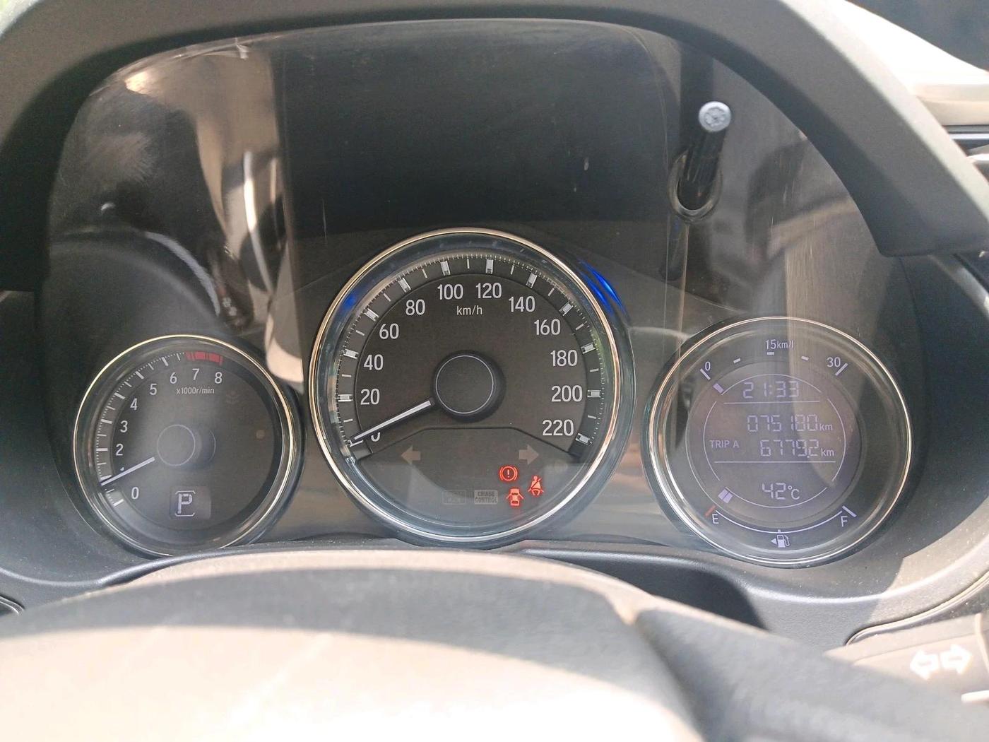 2020 Honda City 1.5L I-VTEC ZX CVT, Petrol, Automatic, 75,180 km, interior