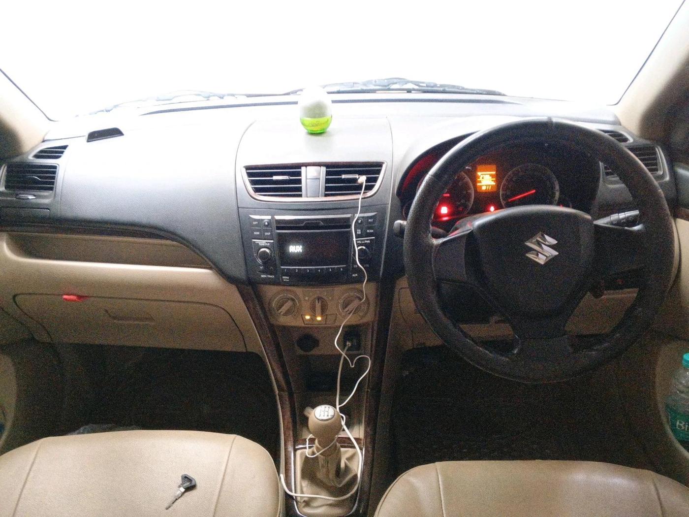 2013 Maruti Swift Dzire VXI, Petrol, Manual, 48,582 km, interior