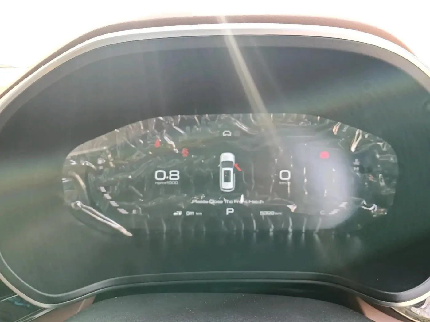 2025 MG HECTOR PLUS SHARP PRO 1.5 PETROL TURBO CVT 7 STR, Petrol, Automatic, 5,399 km, interior