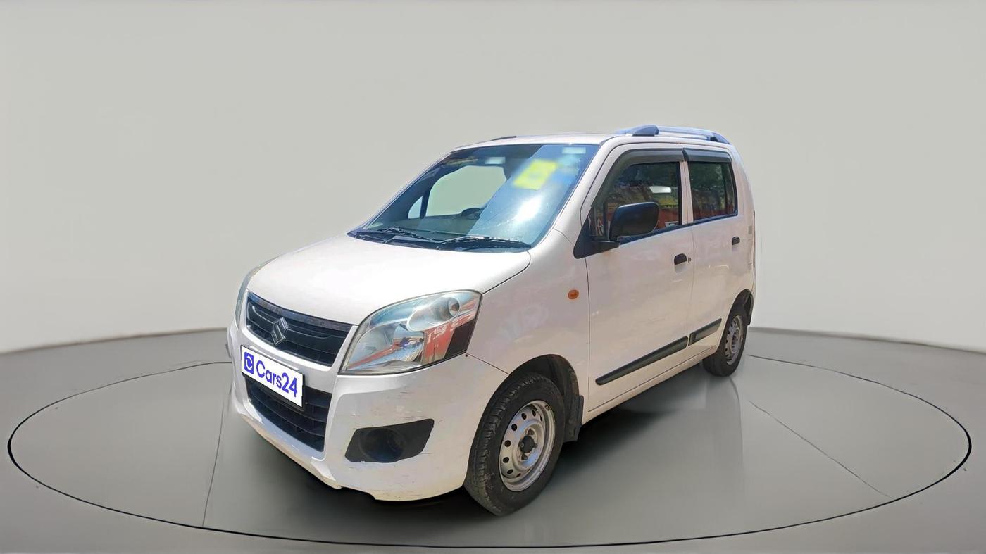 2017 Maruti Wagon R 1.0 LXI CNG, CNG, Manual, 1,30,977 km, exterior