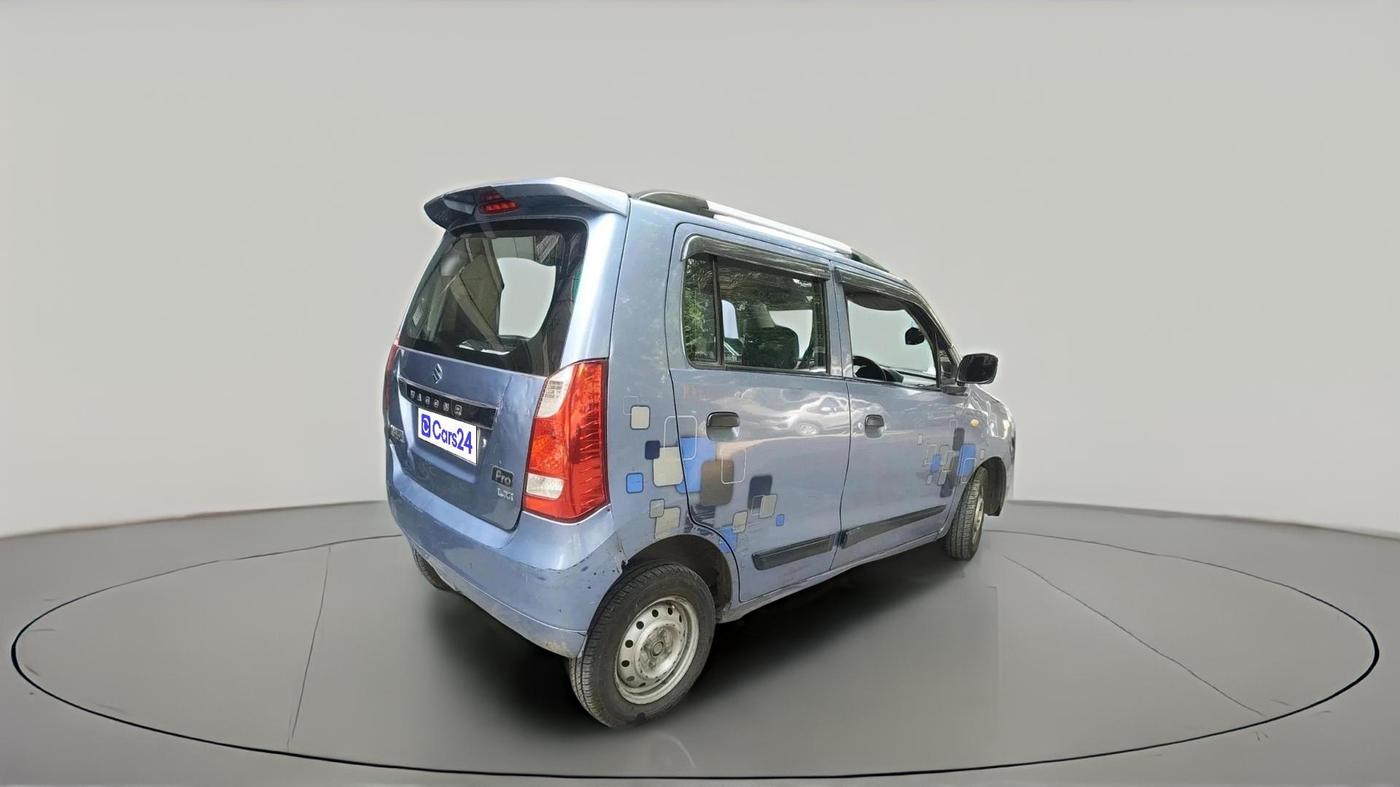 2012 Maruti Wagon R 1.0 LXI CNG, CNG, Manual, 2,31,823 km, exterior