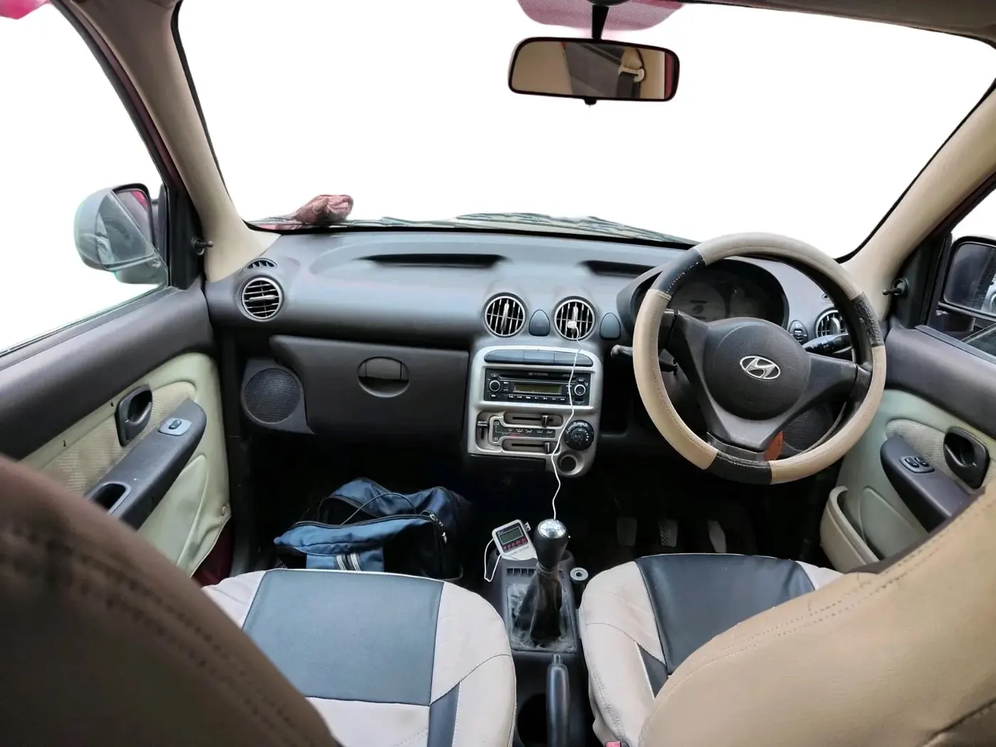 2012 Hyundai Santro Xing GLS, Petrol, Manual, 50,956 km, interior