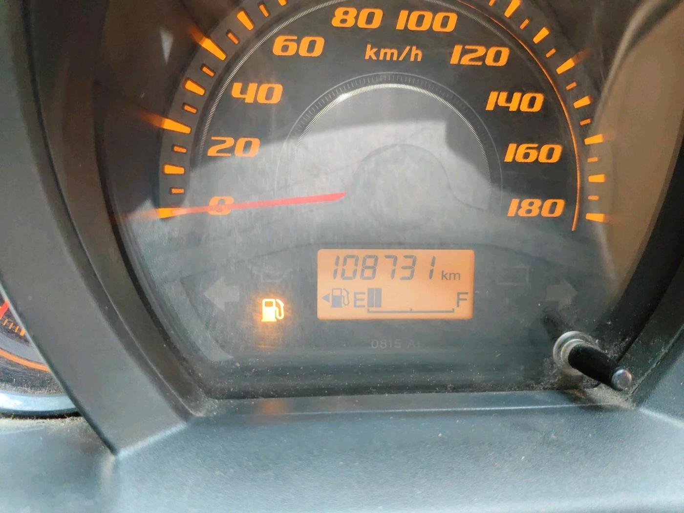 2014 Honda Amaze 1.2L I-VTEC S, CNG, Manual, 1,08,731 km, interior