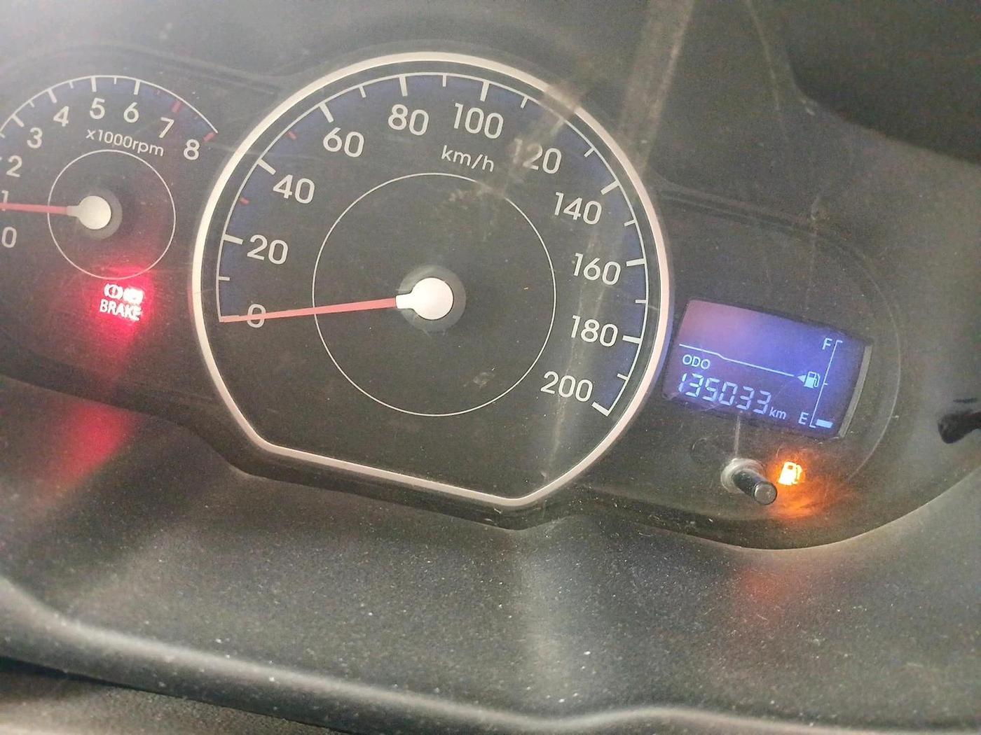 2011 Hyundai i10 MAGNA 1.2, CNG, Manual, 1,35,033 km, interior