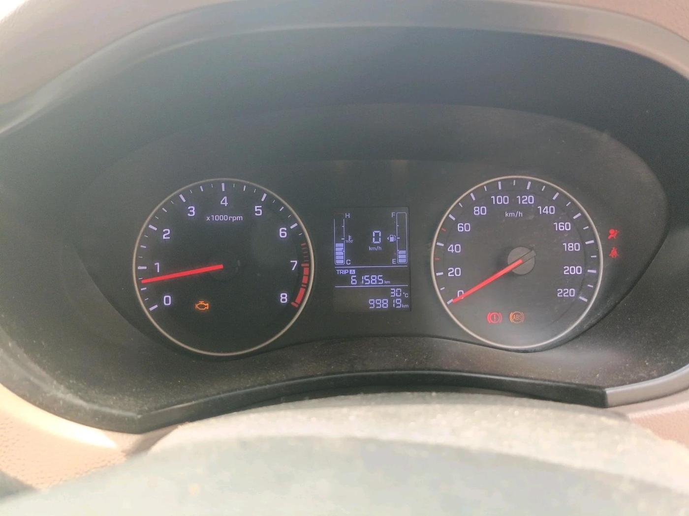 2018 Hyundai Elite i20 MAGNA EXECUTIVE 1.2, CNG, Manual, 99,819 km, interior