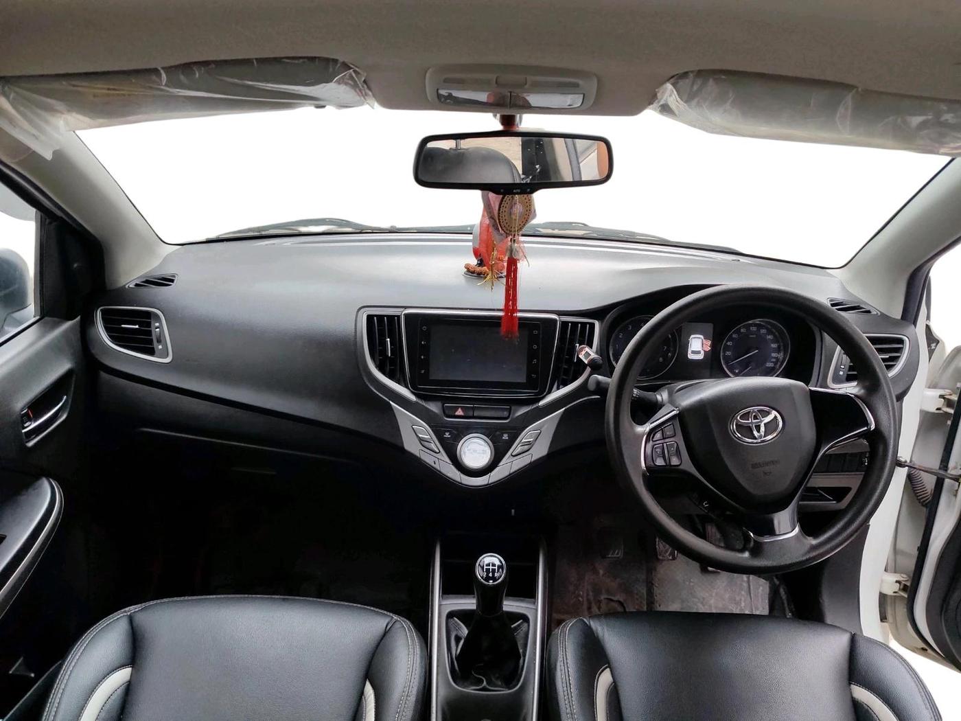 2021 Toyota Glanza G, Petrol, Manual, 1,04,084 km, interior