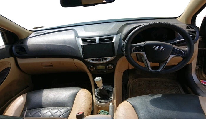 2011 Hyundai Verna FLUIDIC 1.6 VTVT SX OPT, CNG, Manual, 1,45,000 km, interior