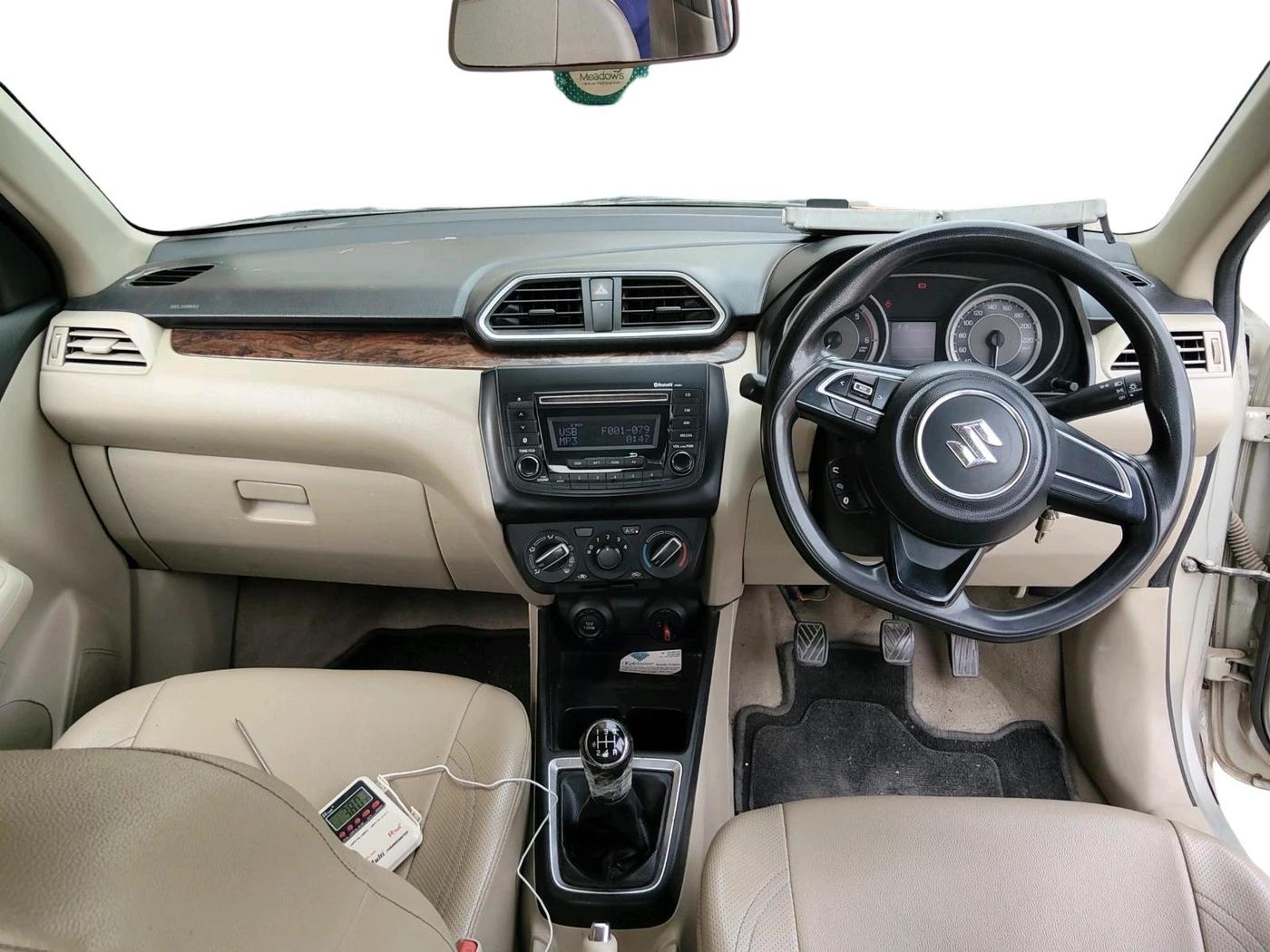 2017 Maruti Dzire VDI, Diesel, Manual, 1,24,481 km, interior
