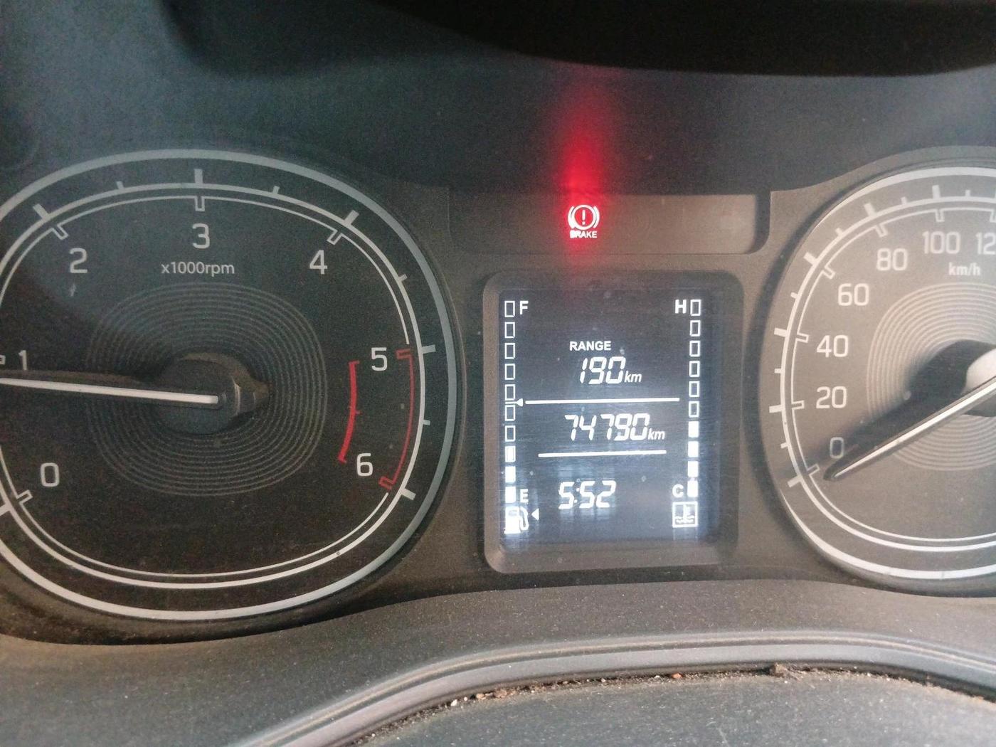 2018 Maruti Vitara Brezza VDI (O), Diesel, Manual, 74,792 km, interior