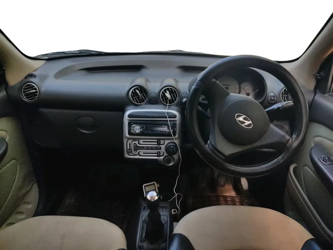 2012 Hyundai Santro Xing GLS, CNG, Manual, 57,453 km, interior