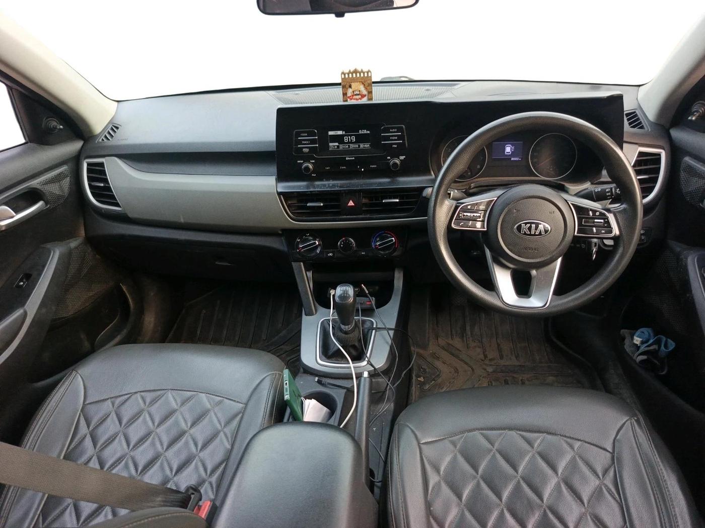 2020 KIA SELTOS HTE 1.5 PETROL, Petrol, Manual, 80,022 km, interior