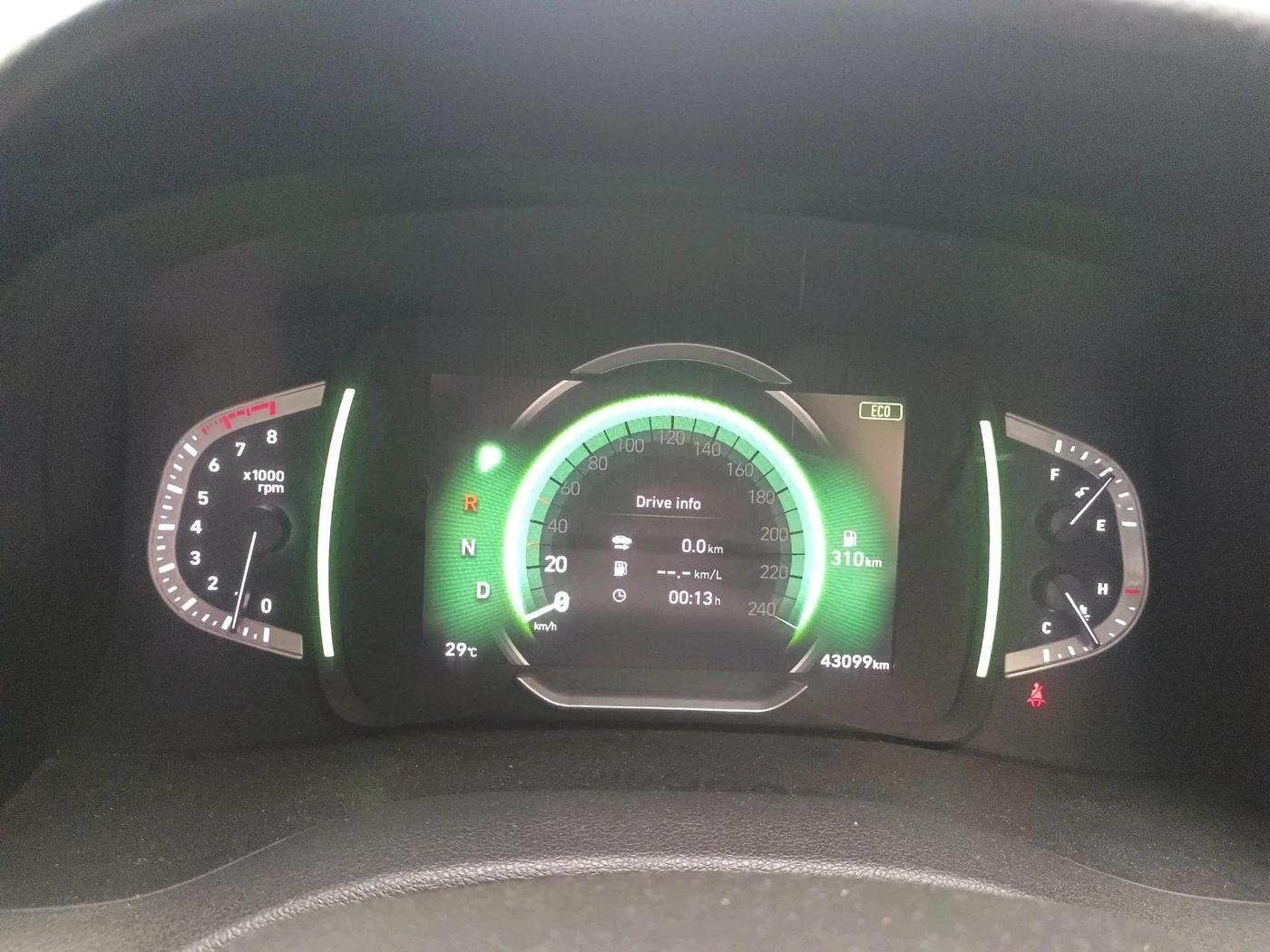 2020 Hyundai Creta SX (O) 1.4 TURBO DCT, Petrol, Automatic, 43,099 km, interior