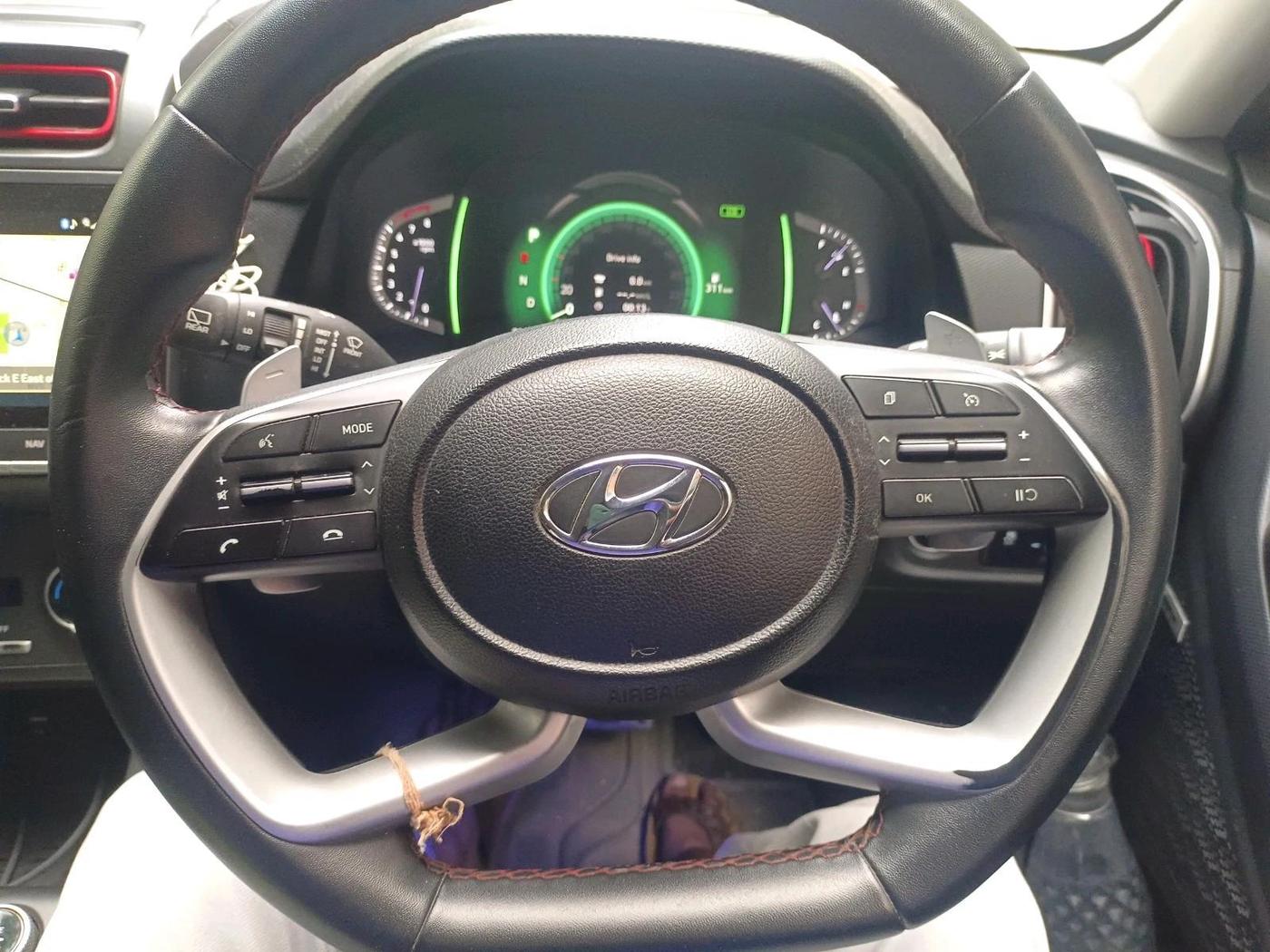 2020 Hyundai Creta SX (O) 1.4 TURBO DCT, Petrol, Automatic, 43,099 km, interior