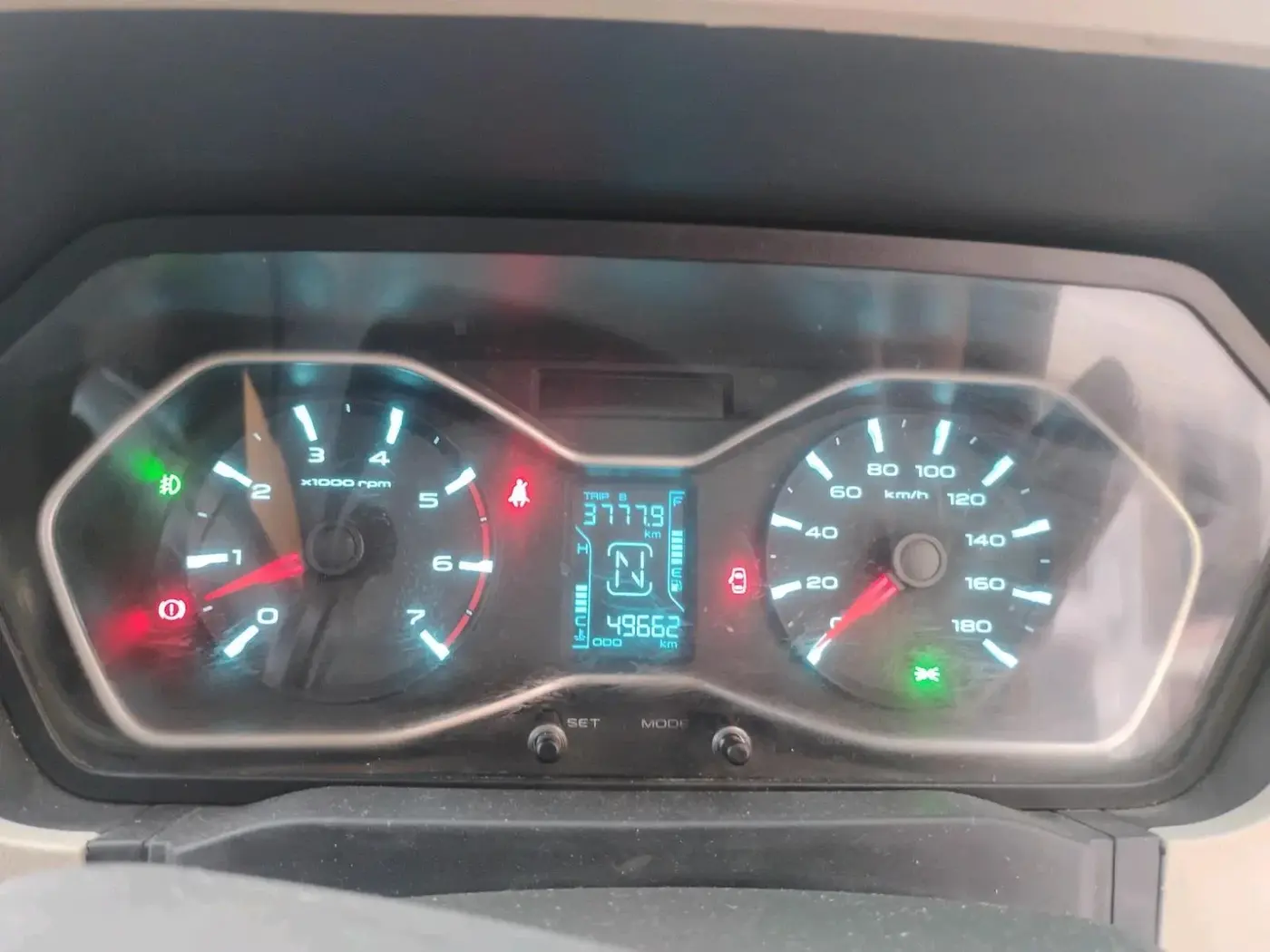 2024 Mahindra SCORPIO CLASSIC S 7STR, Diesel, Manual, 49,662 km, interior