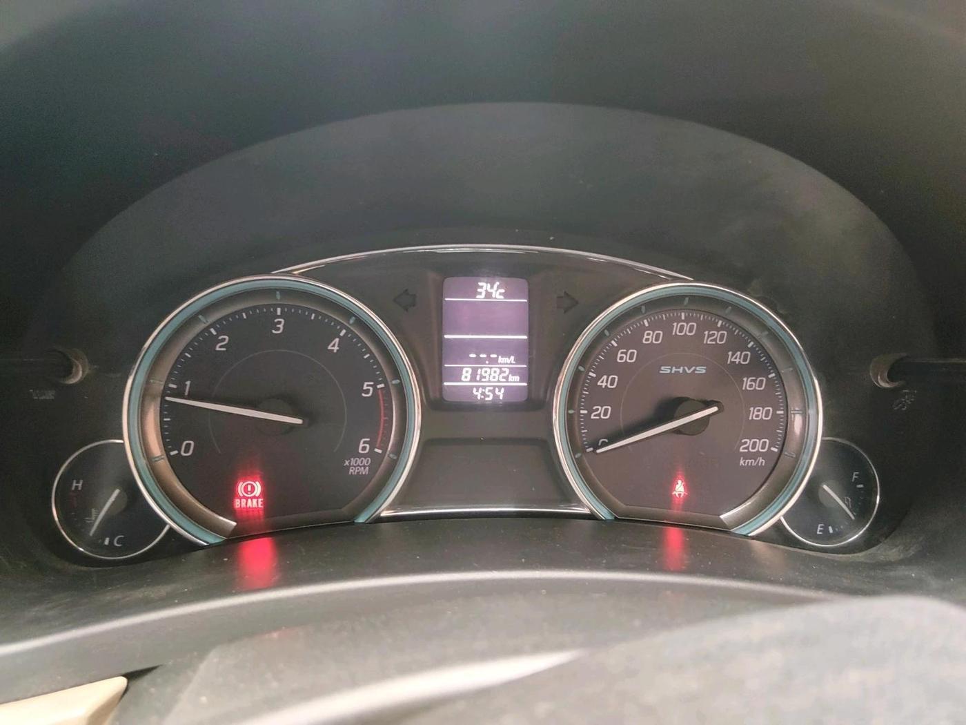 2016 Maruti Ciaz ZDI SHVS, Diesel, Manual, 81,982 km, interior