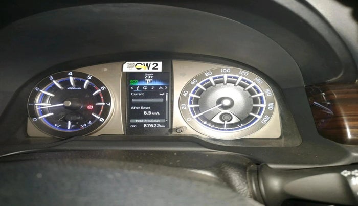 2016 Toyota Innova Crysta 2.7 ZX AT 7 STR, Petrol, Automatic, 87,622 km, interior