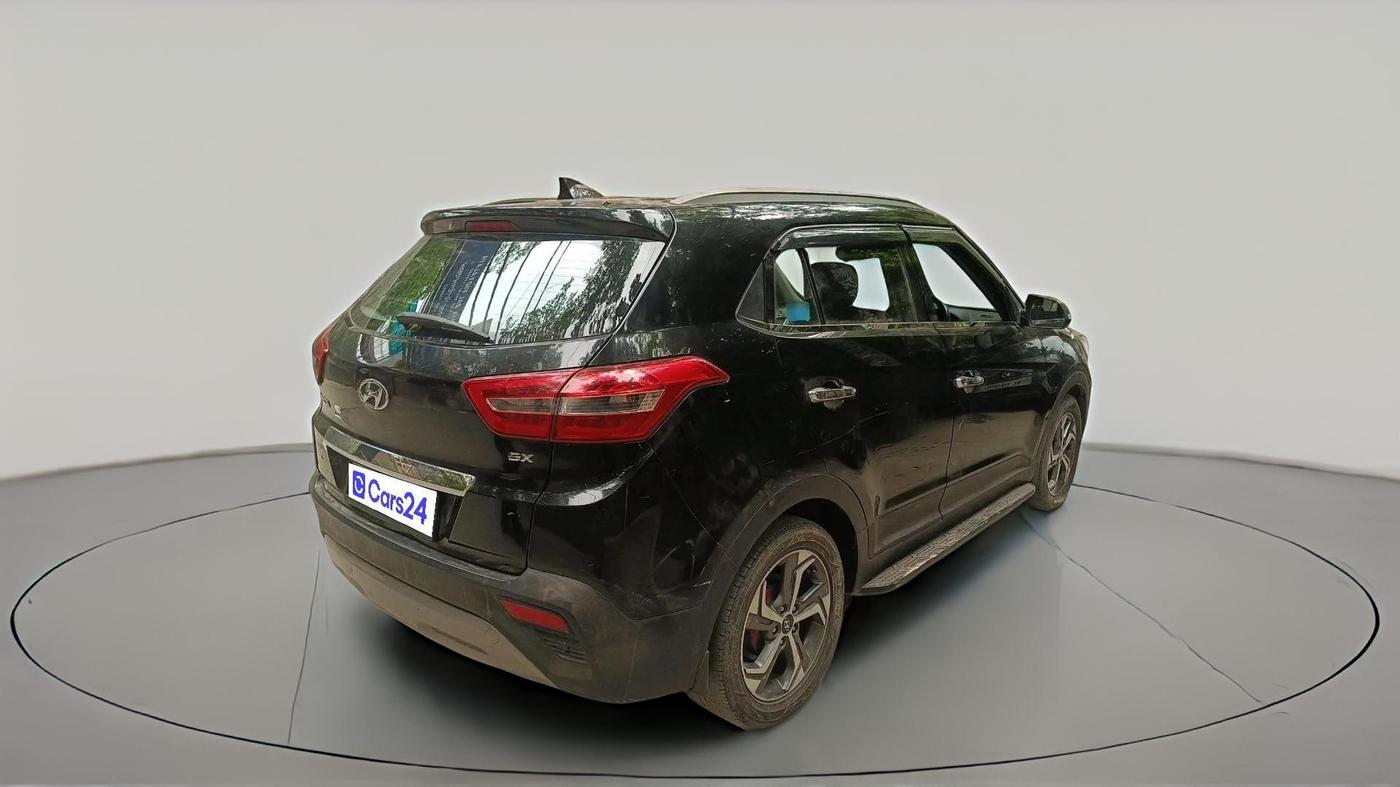 2019 Hyundai Creta SX AT 1.6 PETROL, CNG, Automatic, 57,491 km, exterior