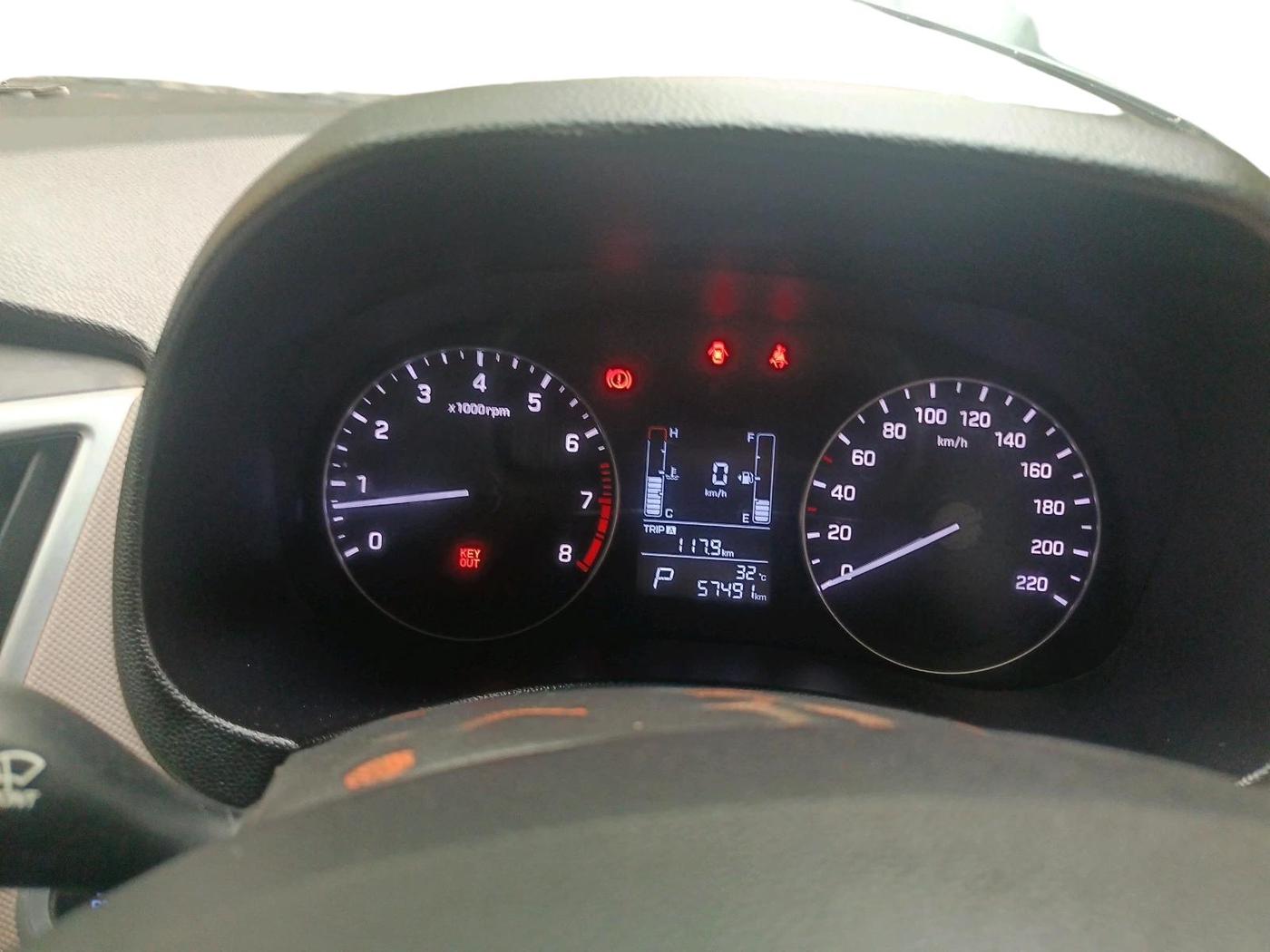 2019 Hyundai Creta SX AT 1.6 PETROL, CNG, Automatic, 57,491 km, interior