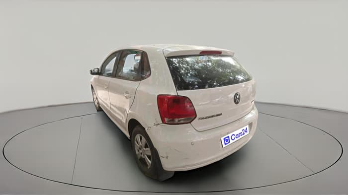 2012 Volkswagen Polo TRENDLINE 1.2L PETROL, Petrol, Manual, 1,05,910 km, exterior