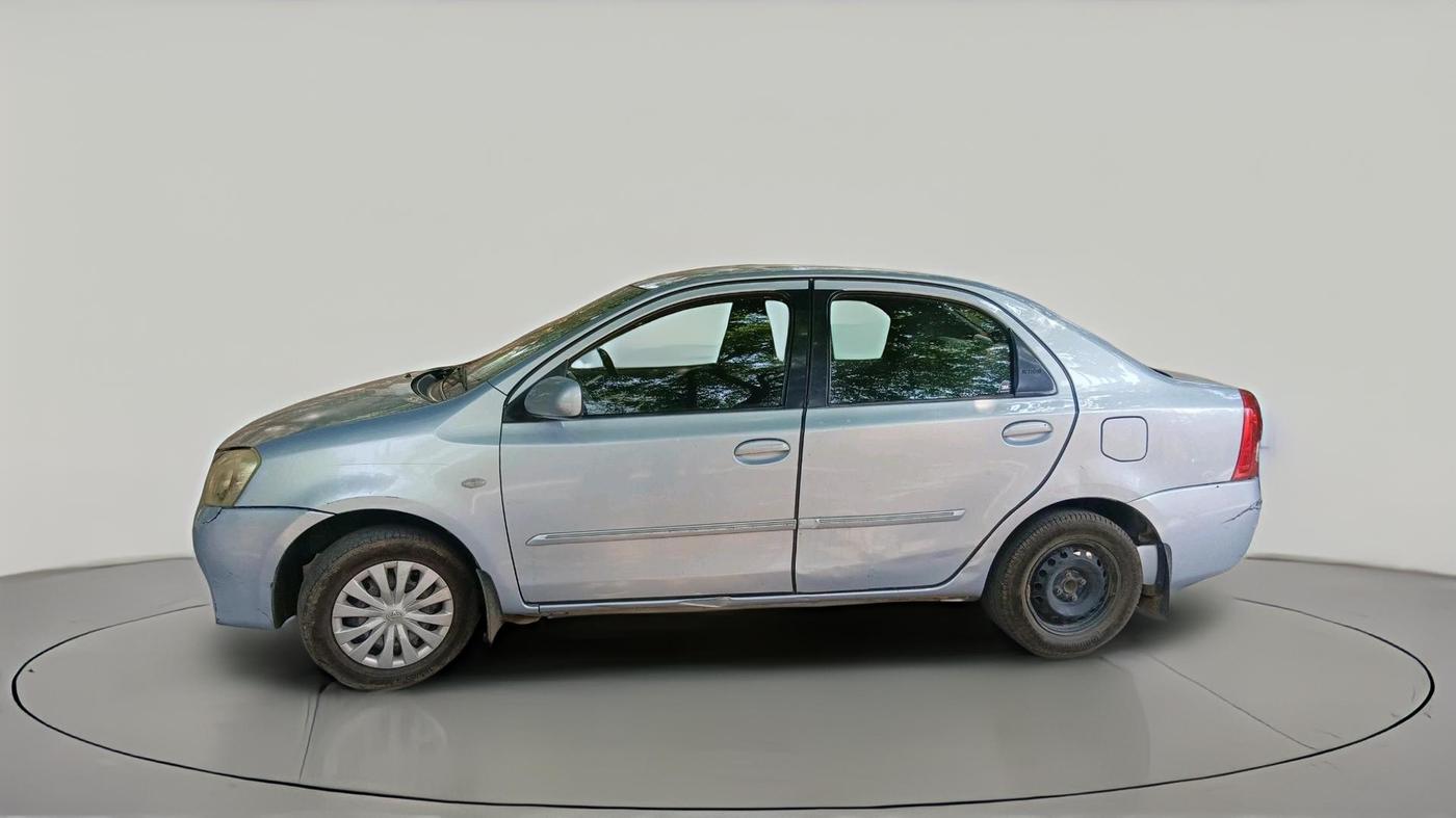 2011 Toyota Etios G, CNG, Manual, 1,15,291 km, exterior