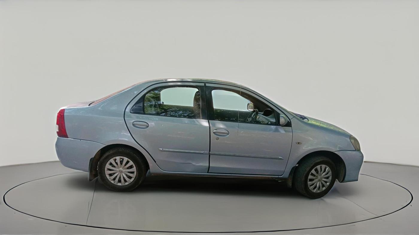 2011 Toyota Etios G, CNG, Manual, 1,15,291 km, exterior