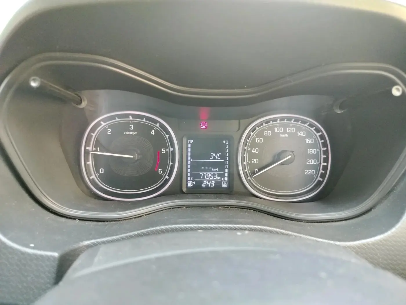 2017 Maruti Vitara Brezza ZDI, Diesel, Manual, 77,953 km, interior