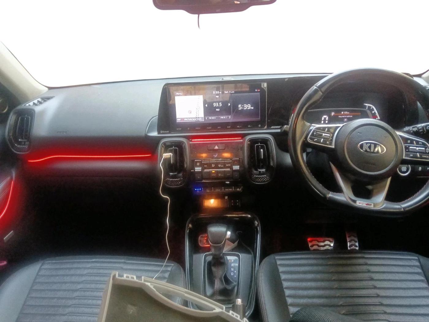 2020 KIA SONET GTX PLUS 1.5 AT, Diesel, Automatic, 63,121 km, interior