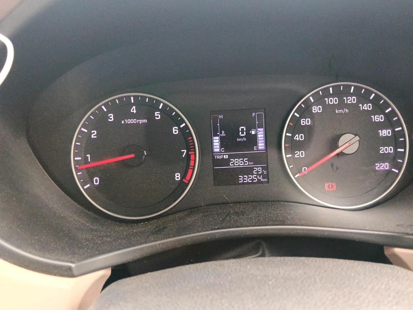 2019 Hyundai Elite i20 SPORTZ PLUS 1.2, Petrol, Manual, 33,254 km, interior