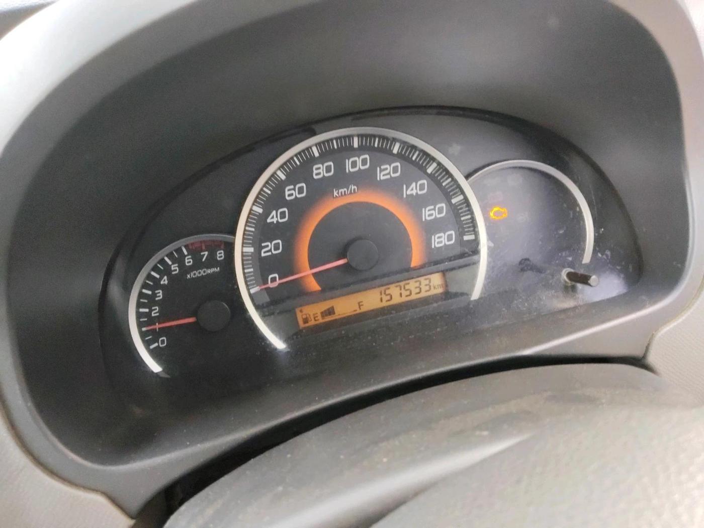 2011 Maruti Wagon R 1.0 VXI, CNG, Manual, 1,57,533 km, interior