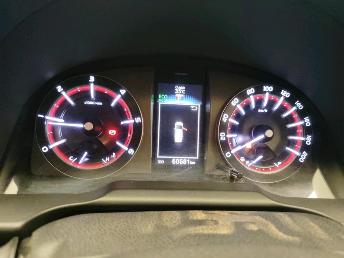 2017 Toyota Innova Crysta TOURING SPORT DIESEL AT, Diesel, Automatic, 60,681 km, interior