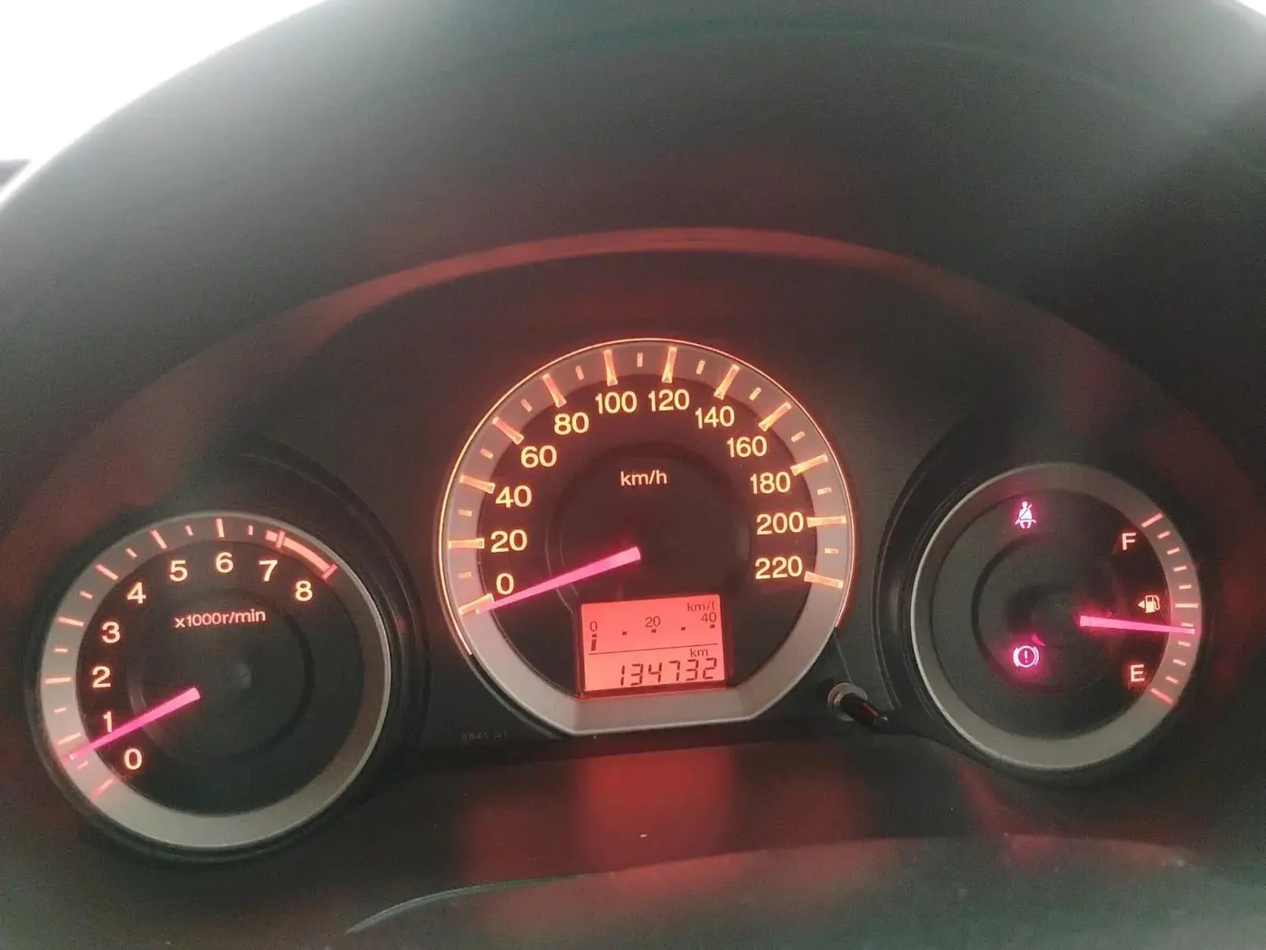 2011 Honda City 1.5L I-VTEC V MT, Petrol, Manual, 1,34,732 km, interior
