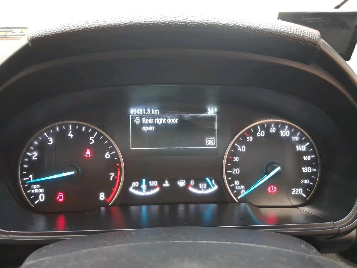 2019 Ford Ecosport TITANIUM 1.5L PETROL, Petrol, Manual, 80,481 km, interior