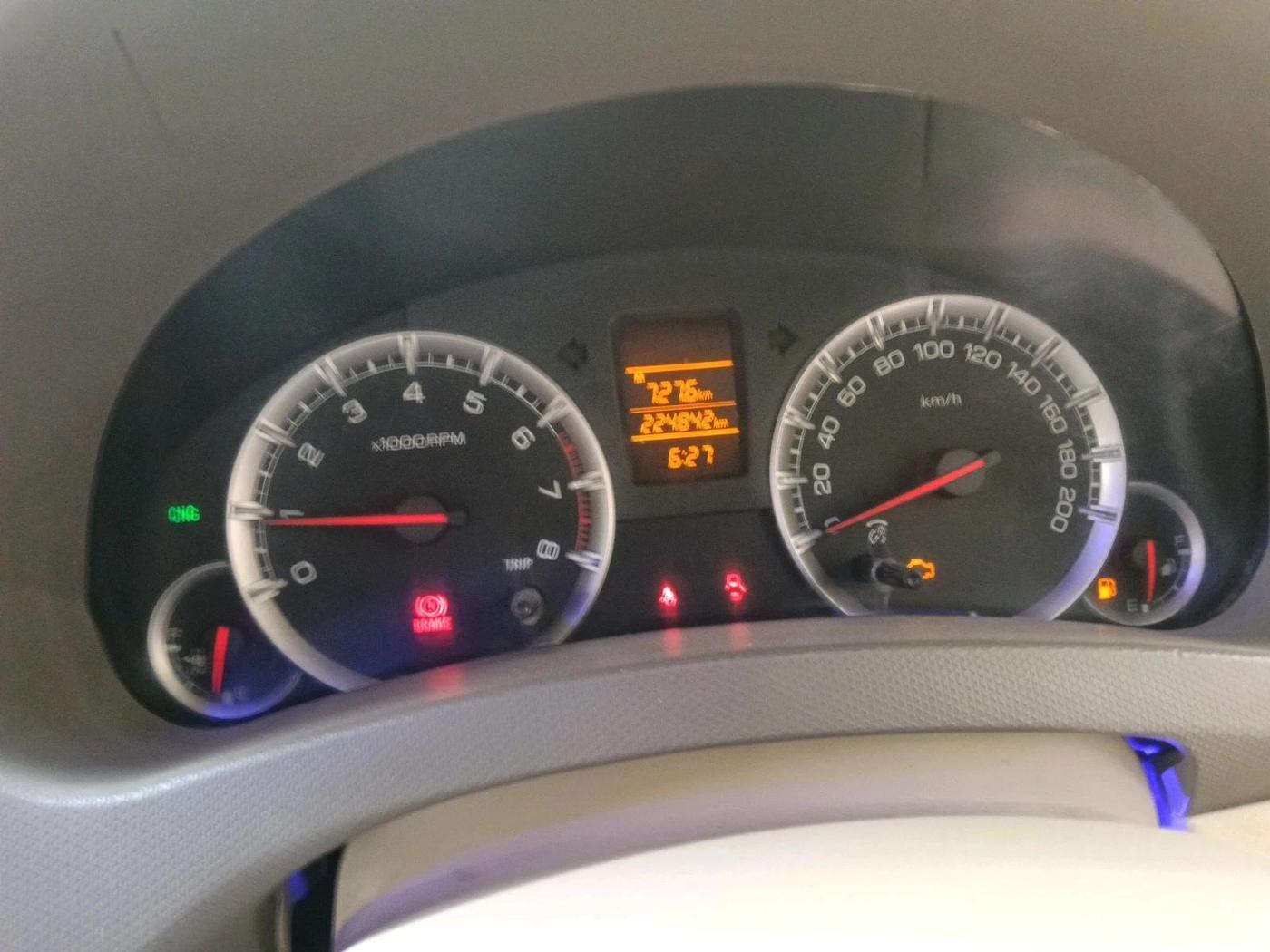 2017 Maruti Ertiga VXI CNG, CNG, Manual, 2,24,842 km, interior