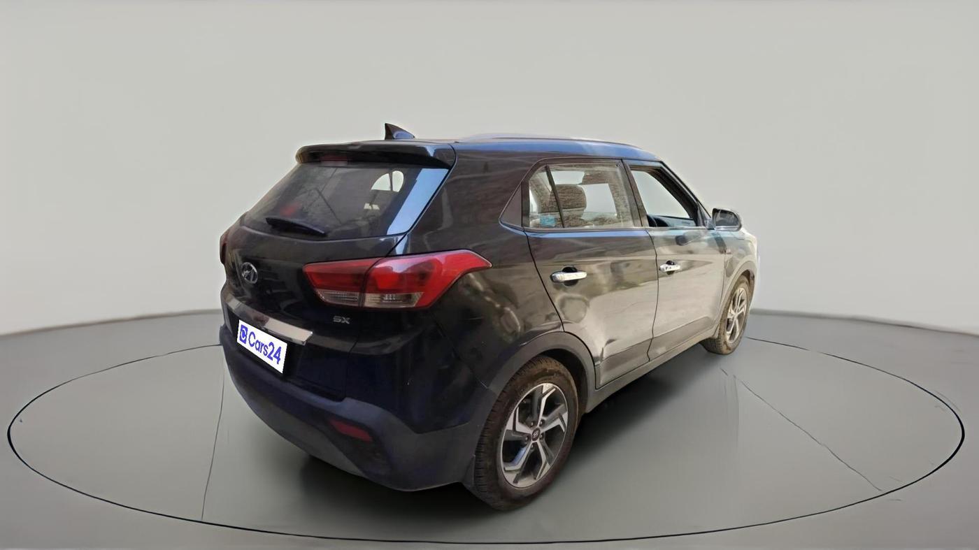 2018 Hyundai Creta SX AT 1.6 PETROL, Petrol, Automatic, 78,418 km, exterior