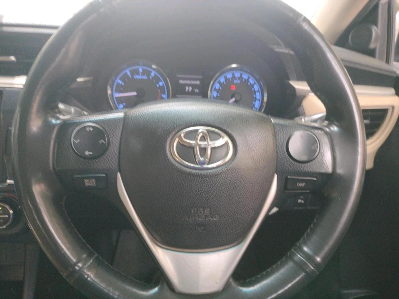 2016 Toyota Corolla Altis G CVT PETROL, Petrol, Automatic, 83,639 km, interior
