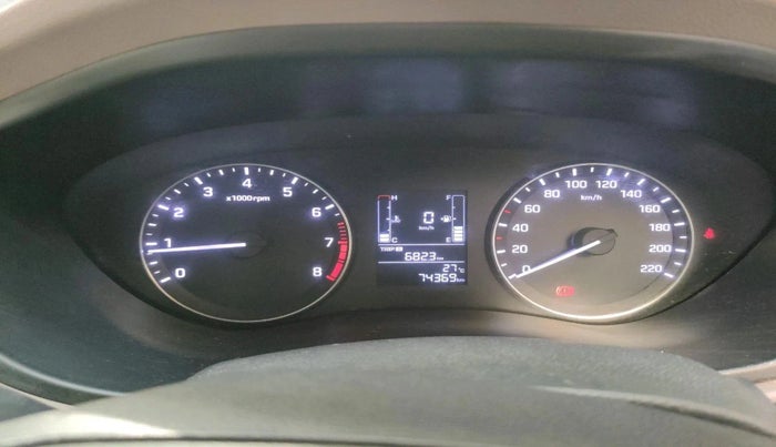 2015 Hyundai Elite i20 SPORTZ 1.2, Petrol, Manual, 74,369 km, interior