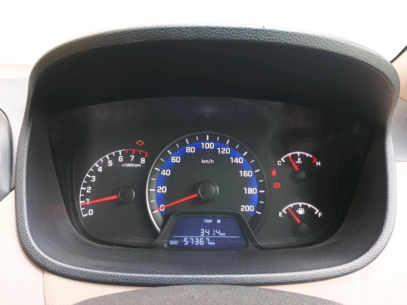 2020 Hyundai XCENT PRIME 	T+ CNG, CNG, Manual, 57,367 km, interior
