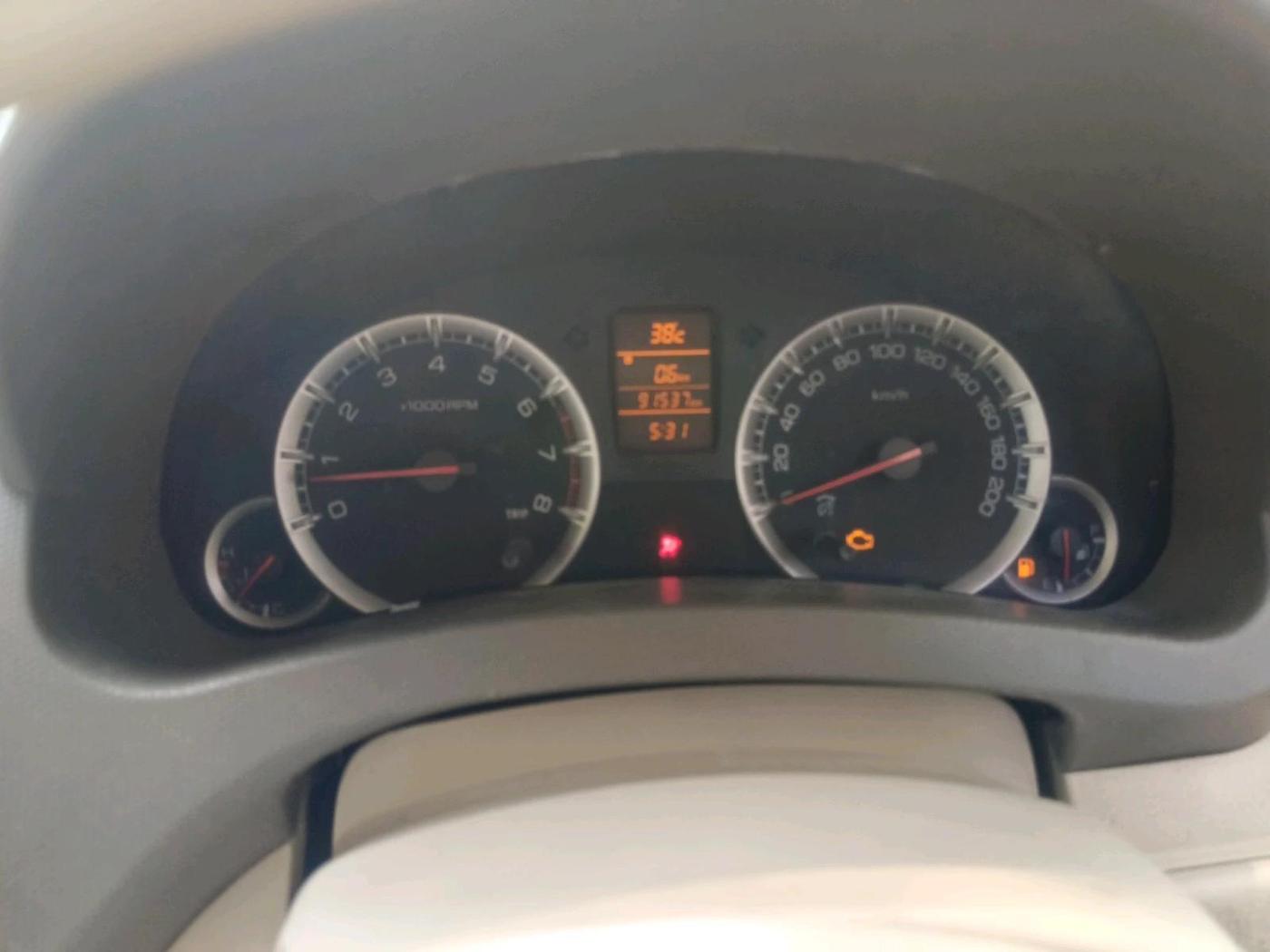 2011 Maruti Ertiga ZXI, CNG, Manual, 91,537 km, interior