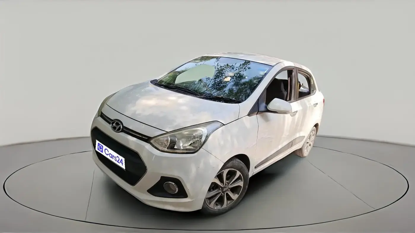 2014 Hyundai Xcent SX AT 1.2 (O), Petrol, Automatic, 90,867 km, exterior