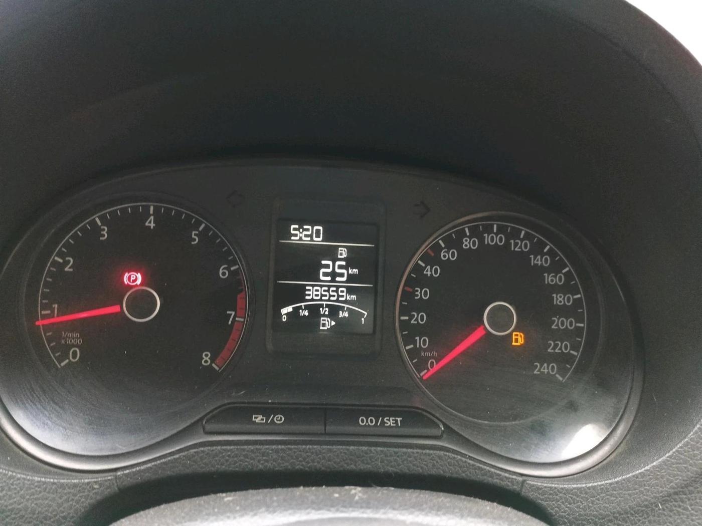 2018 Volkswagen Polo HIGHLINE PLUS 1.2(16 ALLOY, Petrol, Manual, 38,559 km, interior