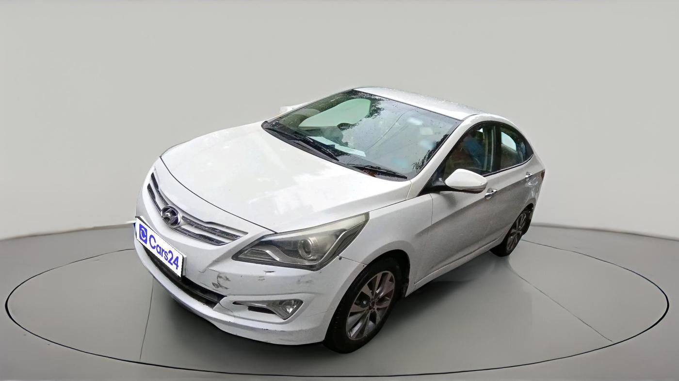 2015 Hyundai Verna FLUIDIC 4S 1.6 VTVT S(O), CNG, Manual, 96,199 km, exterior