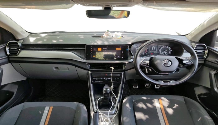 2024 Skoda KUSHAQ AMBITION 1.0L TSI MT, Petrol, Manual, 25,874 km, interior