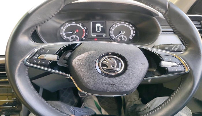 2024 Skoda KUSHAQ AMBITION 1.0L TSI MT, Petrol, Manual, 25,874 km, interior