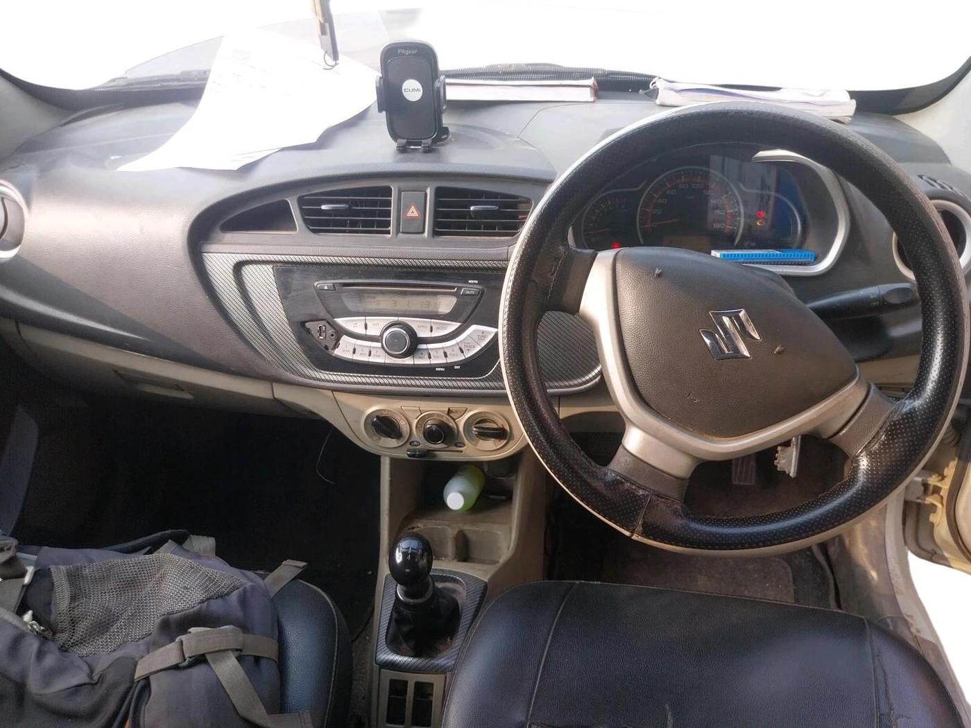2016 Maruti Alto K10 VXI, CNG, Manual, 85,261 km, interior