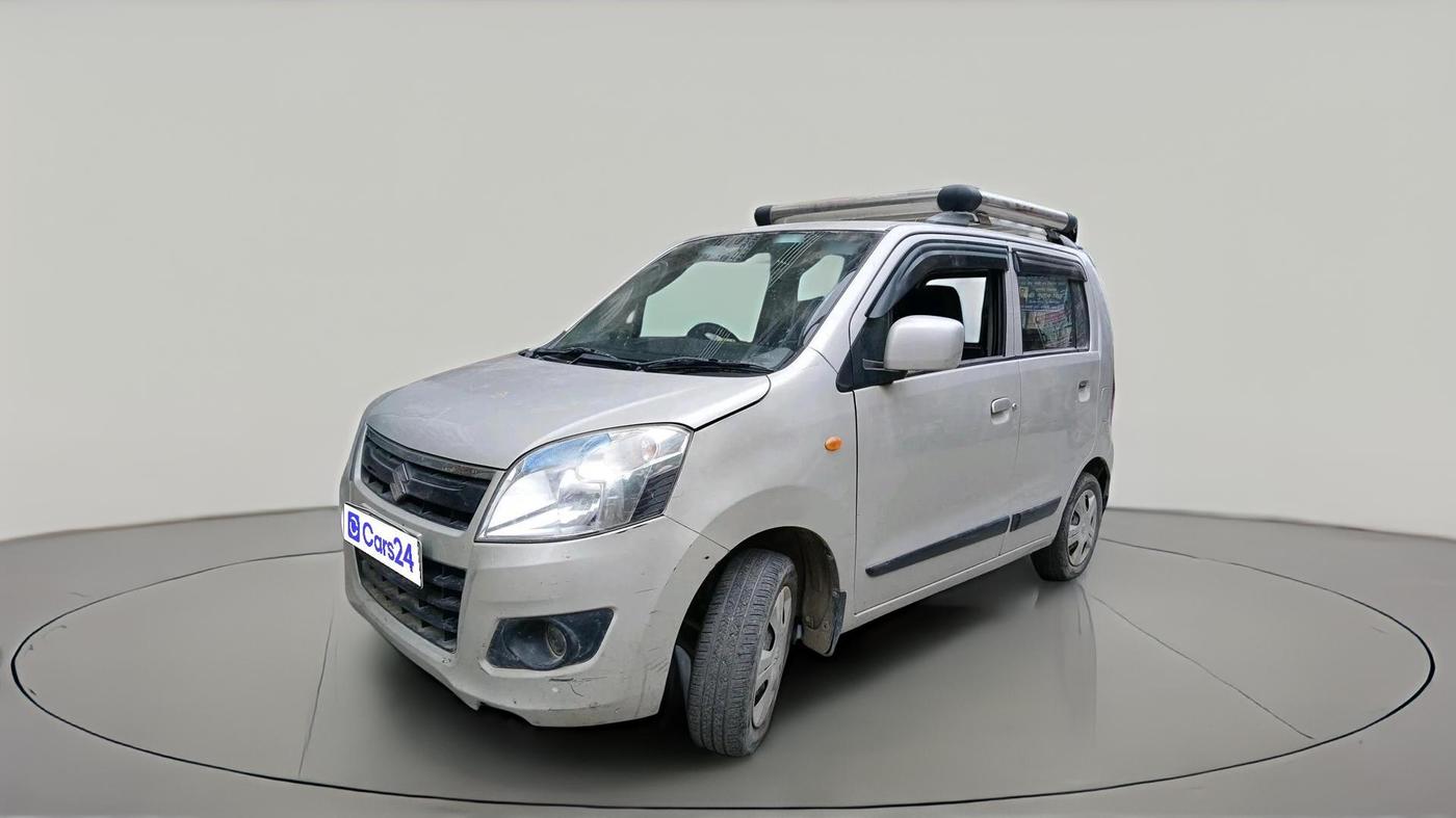 2018 Maruti Wagon R 1.0 VXI, Petrol, Manual, 54,612 km, exterior