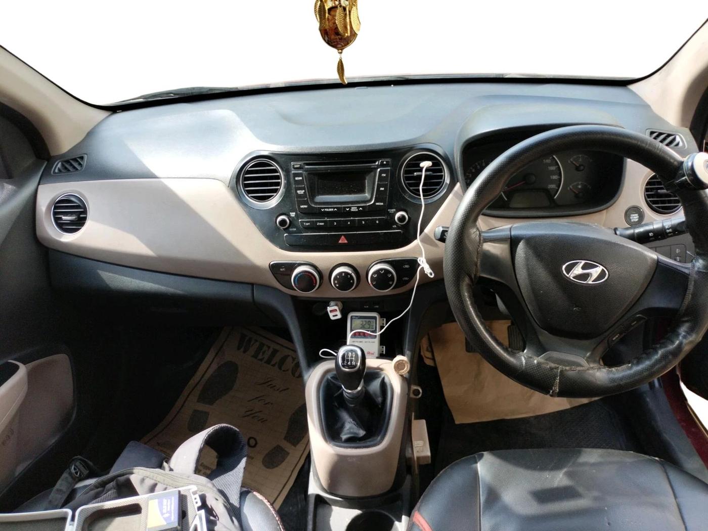 2014 Hyundai Grand i10 SPORTZ 1.2 KAPPA VTVT, Petrol, Manual, 60,341 km, interior