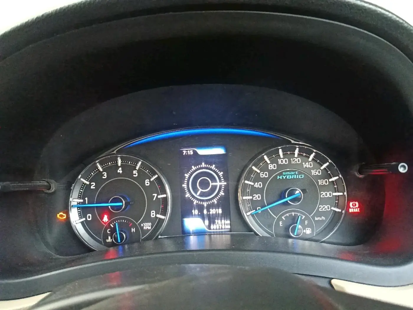2018 Maruti Ciaz ZETA AT 1.5  SHVS PETROL, CNG, Automatic, 60,574 km, interior