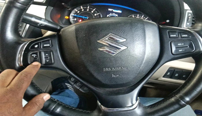 2018 Maruti Ciaz ZETA AT 1.5  SHVS PETROL, CNG, Automatic, 60,574 km, interior